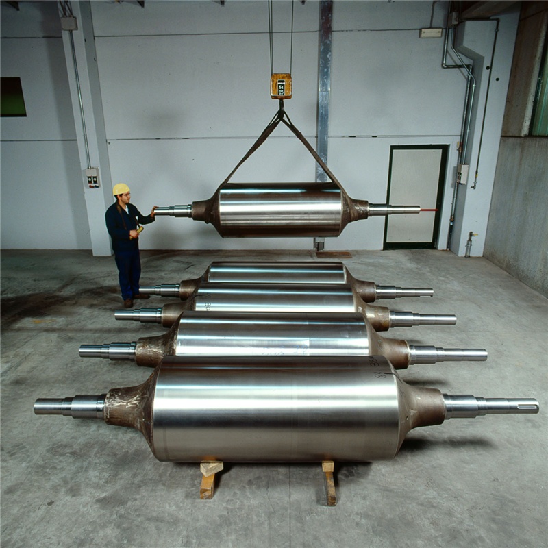 Rolls for continuous annealing and galvanizing lines